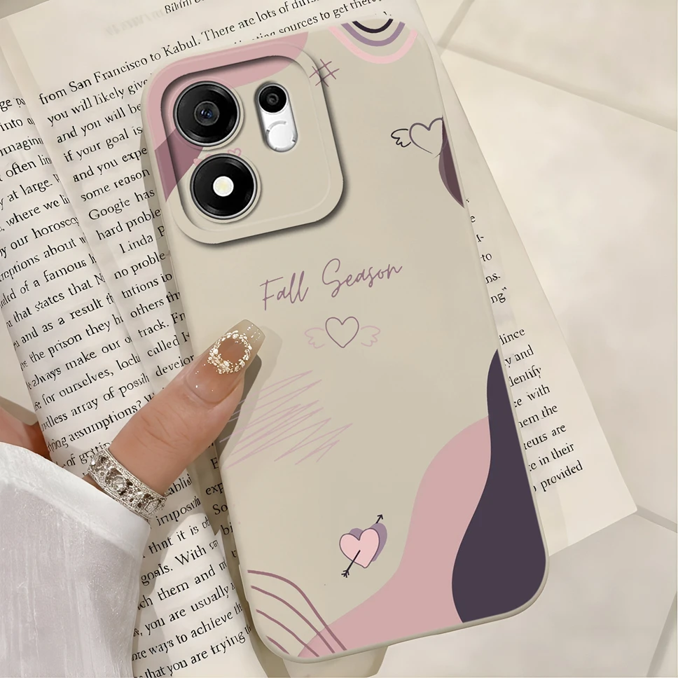 Heart Style Full Coverage Shockproof Silicone Phone Case