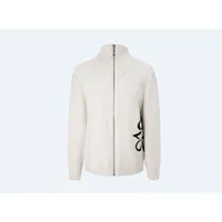 ST ANDREWS 2025 Autumn Winter Golf Slim Knit Cardigan Women's Fashion Jacquard Casual Zipper Sweater Coat 1