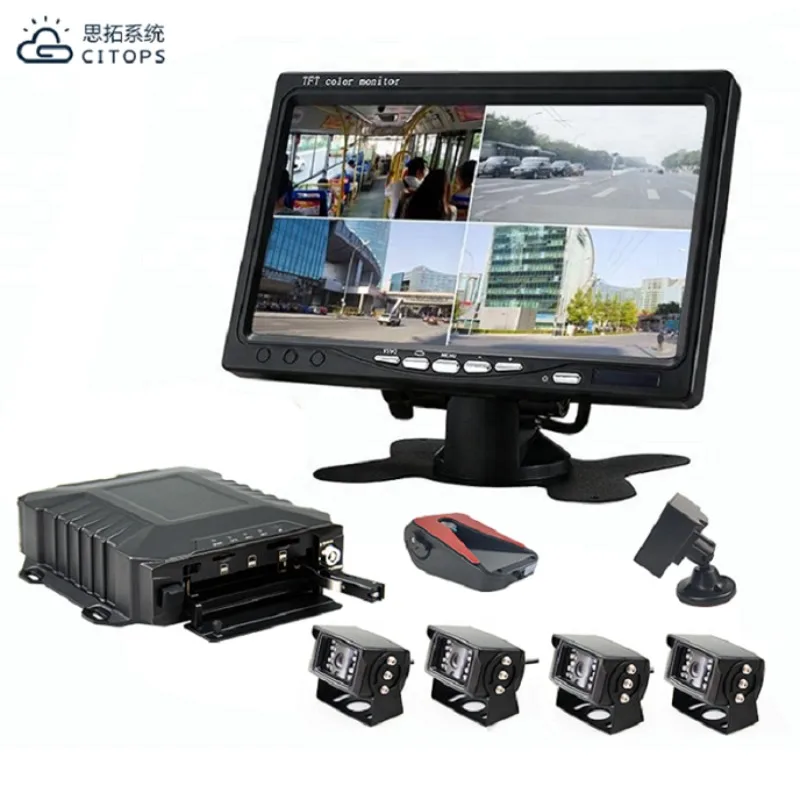 

Citops School Bus Auto Hybrid Kit Mobile Dvr 4g Truck Mdvr 8 Channel 4ch Ahd 1080p 4g / Gps / Wifi 8ch Mdvr H.265 for Vehicle
