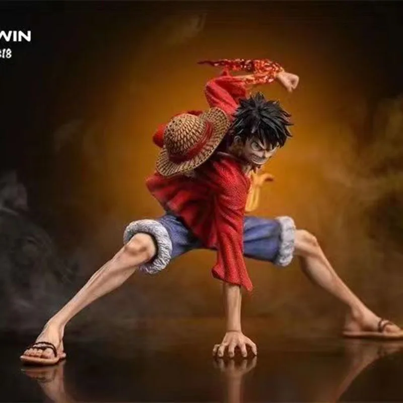 

18CM One Piece GK Monkey D. Luffy Battle Version Action Figures PVC Anime Collection Model Statue Toys Birthday Ornamen Gifts