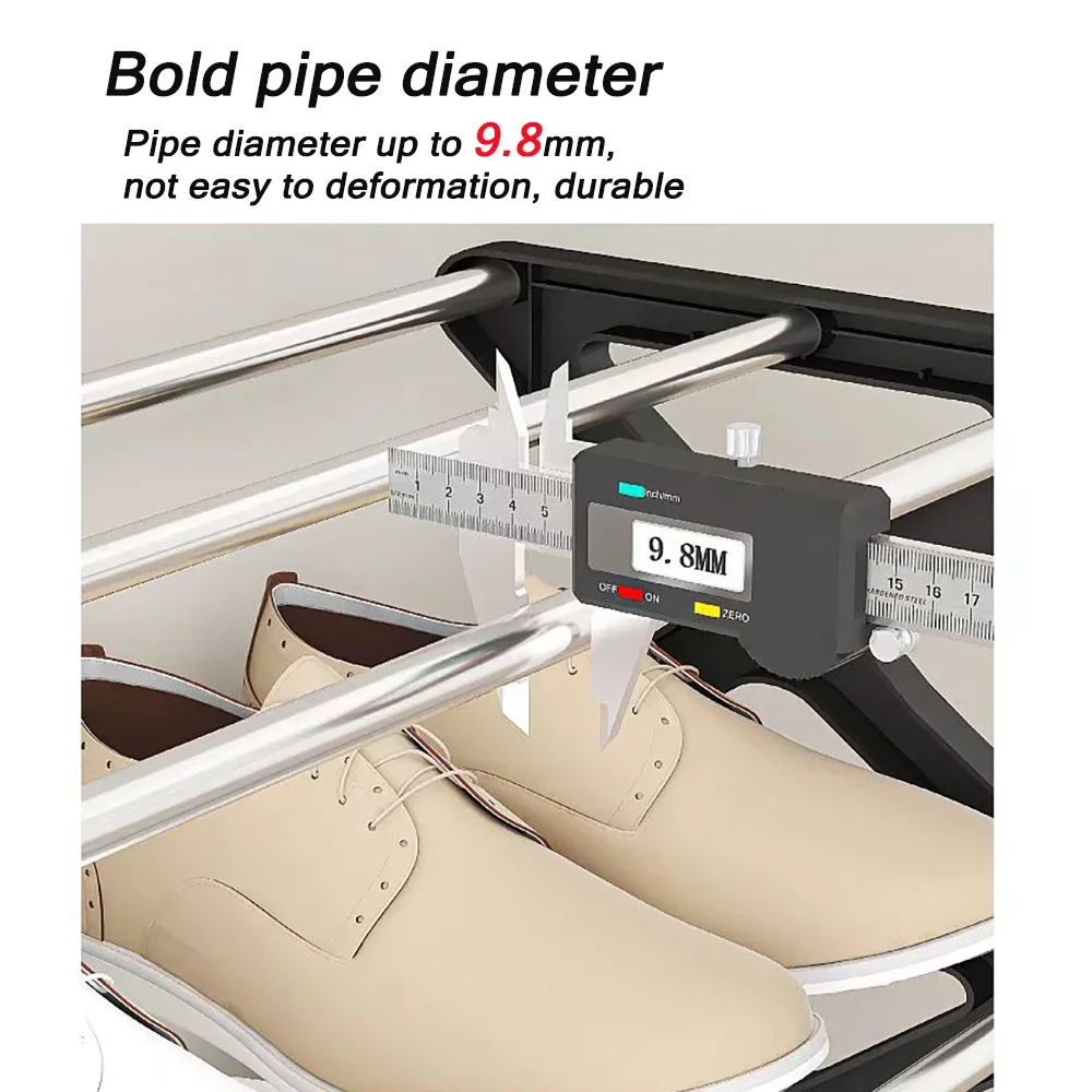 Shoe Organizer Rack Folding Shoemakers Shoe-shelf Mid-century Furniture Sneaker Living Room Cabinets shoe rack