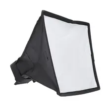 

Diffuser Softbox 20 x 30cm Universal Foldable Flash Light Diffuser Softbox Soft box for Canon for Nikon DSLR Camera