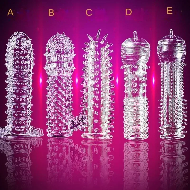 G Point Stimulation Finger Sleeves Clitoris Massage Sex Toys For Women Penis Rings Sex Delay Couples Games Delay Reusable Condom