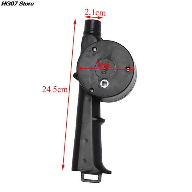 1Pc Kültéri Főzés Bbq Ventilátor Légfúvó A Barbecue Tűz Fúvókához Kézi Hajtókar Piknik Kempinghez - Image 5