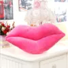 30cm Creative Sale Lip Shaped Pillows Solid Color Cute Soft Plush Home Decoration Throw Pillow Sofa Waist Cushion Valentine Gift 2