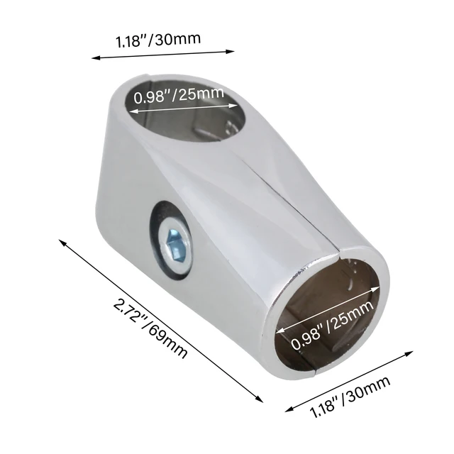 2pcs 32mm Rack Clamp Pipe Fittings Scaffold Elbow Tube Connector 2 Way