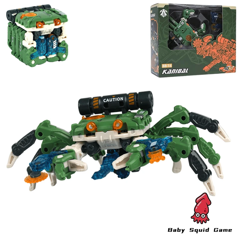 

Original Stock 52TOYS Beastbox BB16 Kanibal Small Proportion Transformation Toy Action Figure Model Toy Collection Hobby Gift