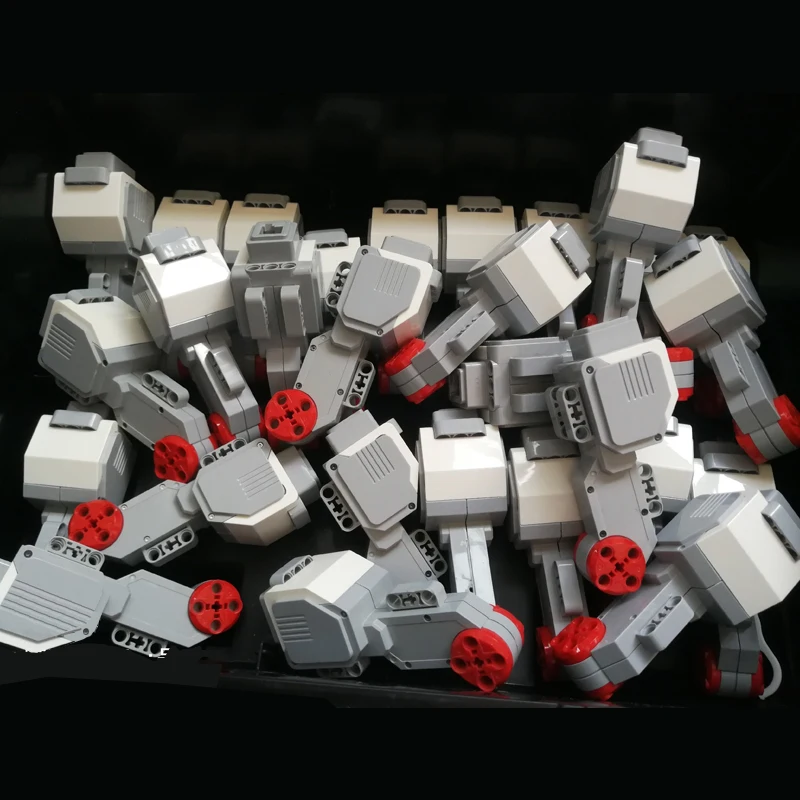 Nuove Parti Di Elettronica 45502 Ev3 Grande Servomotore Compatibile 95658 Per 31313 45544 Mindstorms Ev3 Core Set Education Bricks Toys