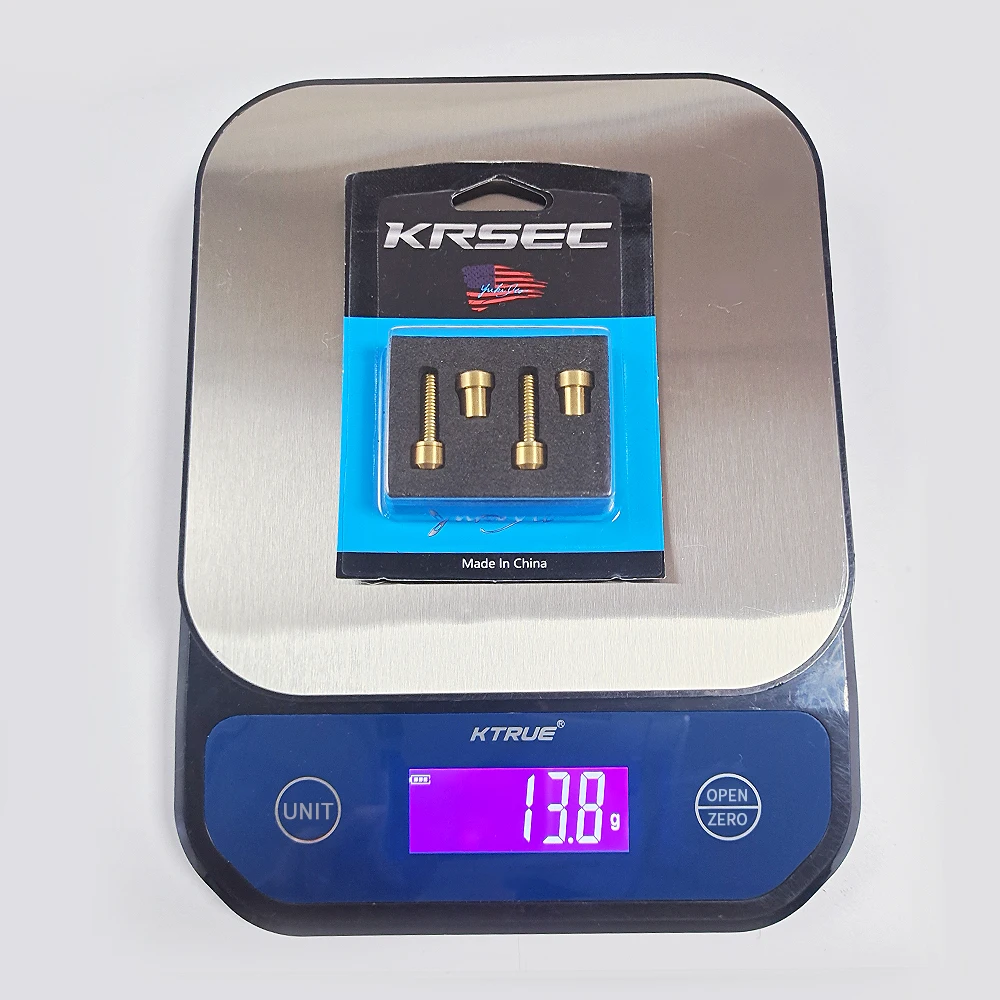 KRSEC TC4 šrouby představce z titanové slitiny M5x18mm řídítka jízdního kola - Image 6