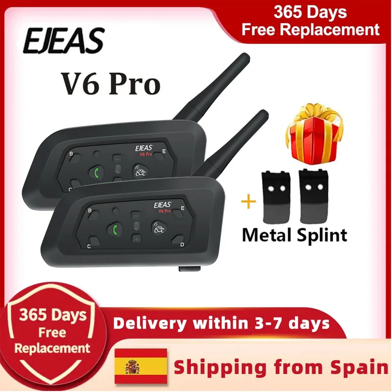 Super 6 riders intercom system sale