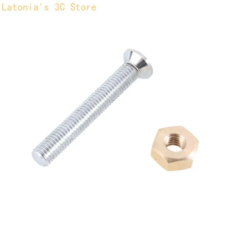 4Pcs Mehrzweck Patrone Plattenspieler Edelstahl Plattenspieler Panel Befestigung 6mm Schrauben Für Garrard 301 X3UB – Detail 8
