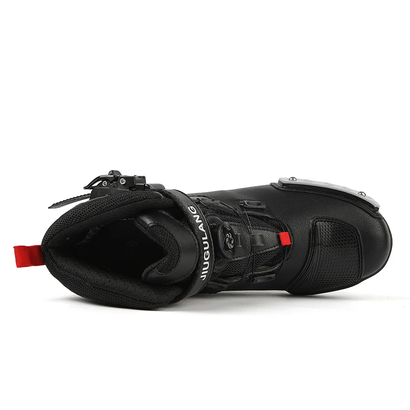 Motorcycle Boots Men Women Knight Outdoor Riding Anti-slip Shoes Bicycle Mountain Racing Road Speed Autumn