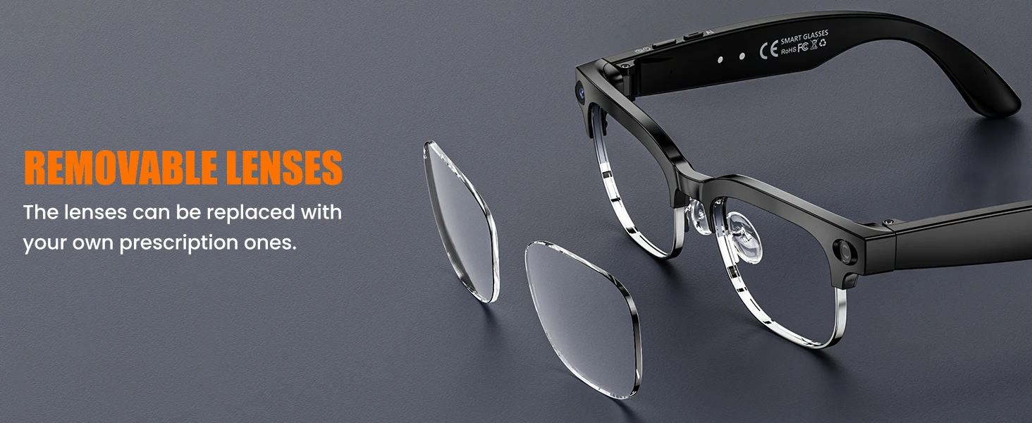 Smart Glasses With Camera Video Recording And Ai Translation_voghion.com