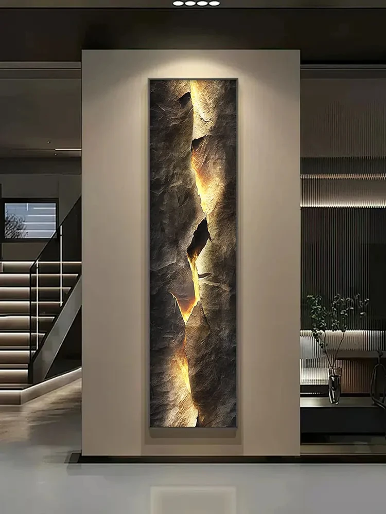 

Modern Crystal Porcelain Craft Mountain Indoor Colored LED Wall Lamp Living Room Dining Room Bedroom Wall Decoration YX163TB