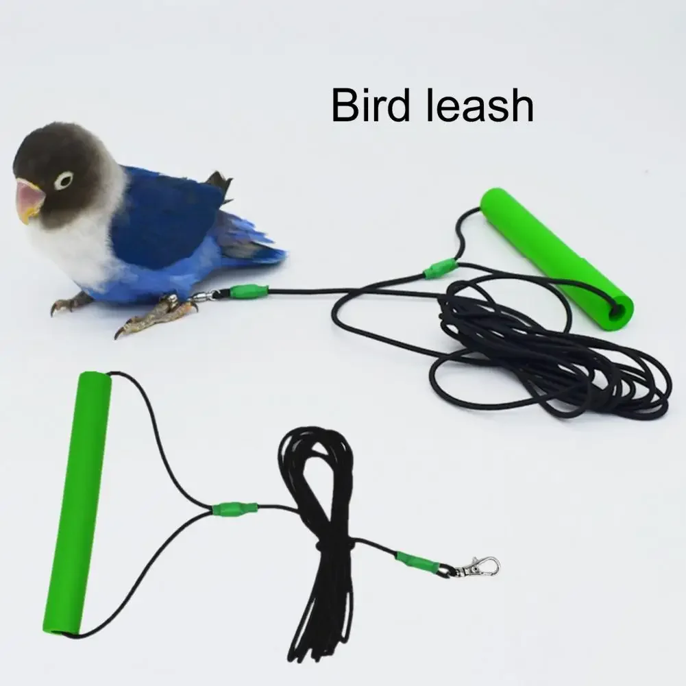 2-6M Anti-bite Flying Training Rope Parrot Bird Outdoor Flying Traveling Elastic Walking Rope Portable Pet Bird Harness Strap dog harness pet harness bird training rope