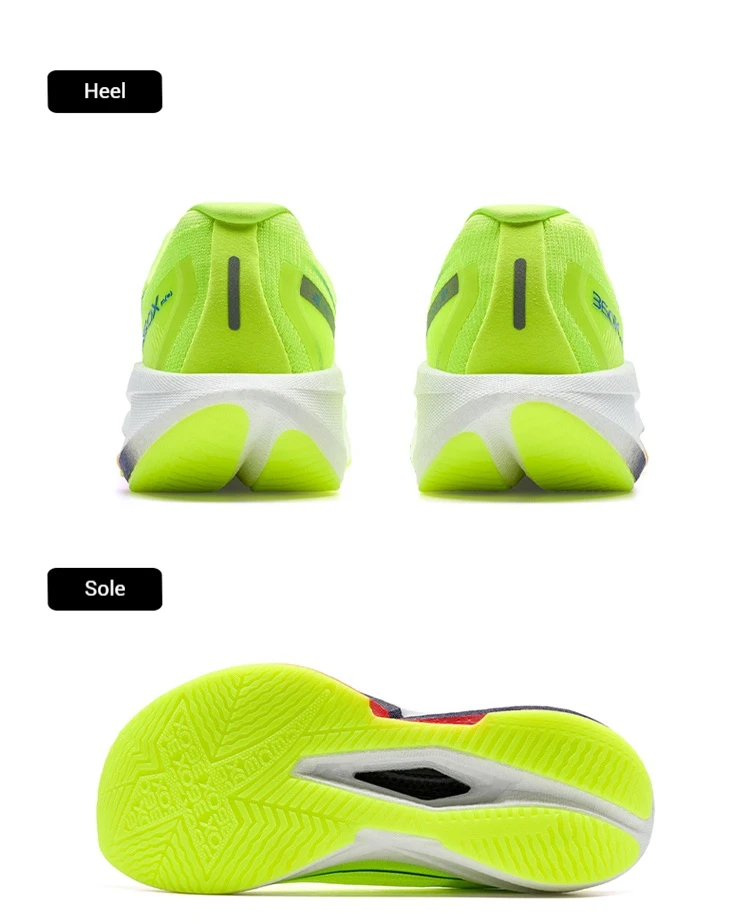 Xtep 360X 2.0 Professionelle Marathon-Laufschuhe für Herren Racing Carbon Plate Stoßdämpfende Sport-Trainingsschuhe 975219110035 – Detail 14