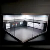 1/64 Alloy Car Model Exhibition Hall Garage Scene Double-Layer Storage Display Cabinet 3