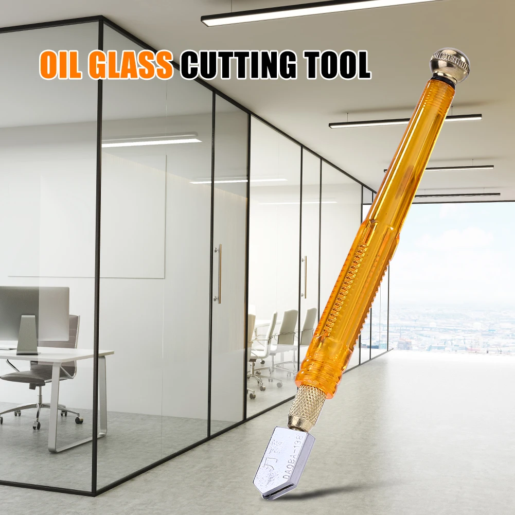 168mm Diamond Glass Cutter 3-12mm Professional Wheel Blade DIY Tile Mirror Craft Cutting Hand Tools