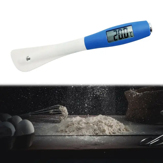 Szilikon Spatula Digitális Hőmérővel, Zökkenőmentes Kettős Felhasználással A Szószokhoz, - Image 4