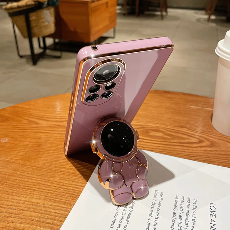 Astronaut Plating Phone Case For Xiaomi And Poco Series_voghion.com