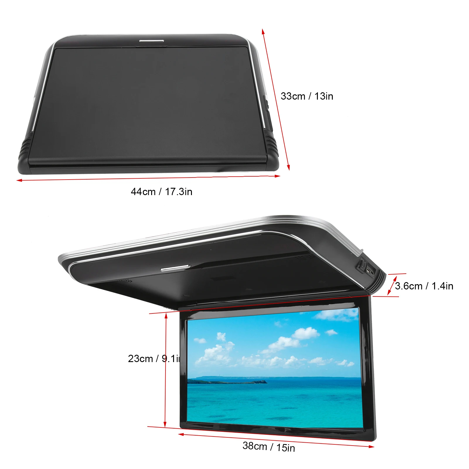     Ƽ̵ ,  Ǯ  ÷̾ MP5 1080P, USB HD Է,   , 15.6 ġ