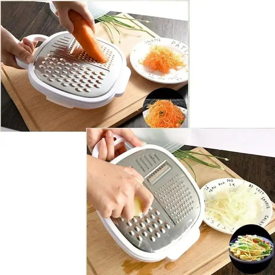 1 Pcs Vegetable Cutter Multifunctional Slicer Fruit Potato Peeler 3 In 1 Vegetable Chopper Grater Kitchen Accessories