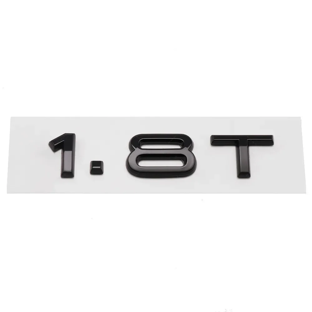 Sleek 3D ABS Letters Rear Trunk Badge Emblem Logo
