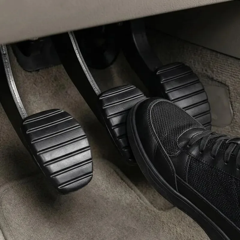 Renault Car Brake and Clutch Pedal Rubber Replacement Covers - Auto Interior Foot Pedal Protectors (Set of 2 or 4)