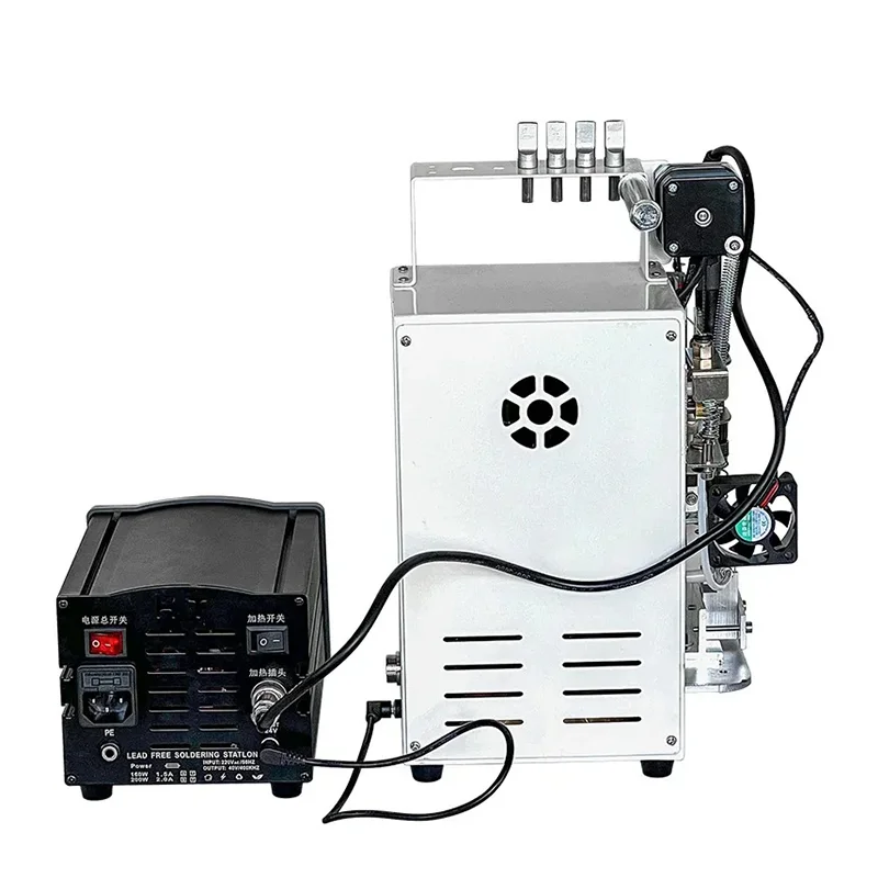 200W 150W 반자동 발 작동 납땜 스테이션 - 회로 기판 및 USB 플러그 납땜용 전기 다리미