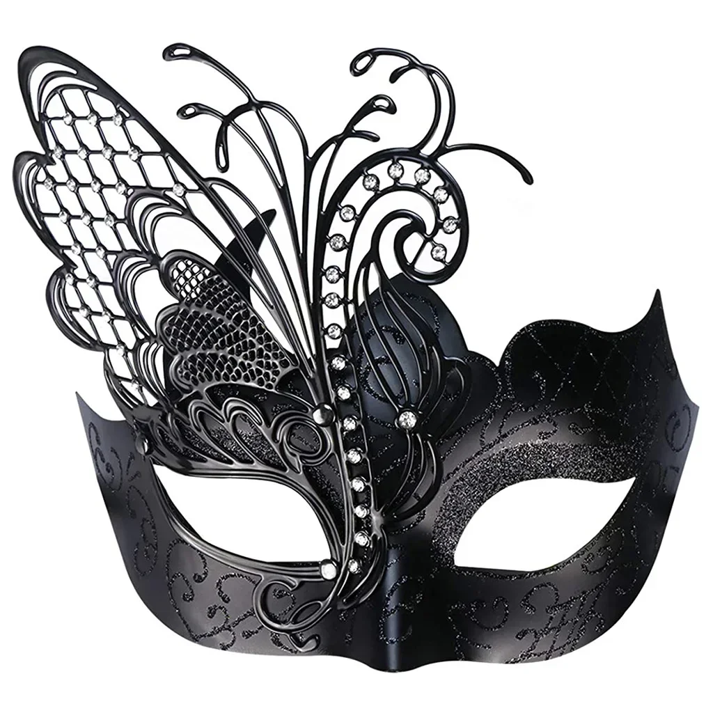 

Metal Iron Butterfly Masquerade Mask Halloween Carnival Easter Show Party Luxury Mask Sexy Women Nightclub Masks