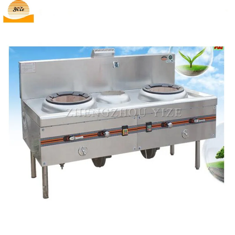 hotel restaurant commercial use induction electric wok burner cooker stove high power induction stove Universal Commercial 2 3 4 5 Big Burner Chinese Kitchen Table Top Stand Wok Cooker Gas Stove