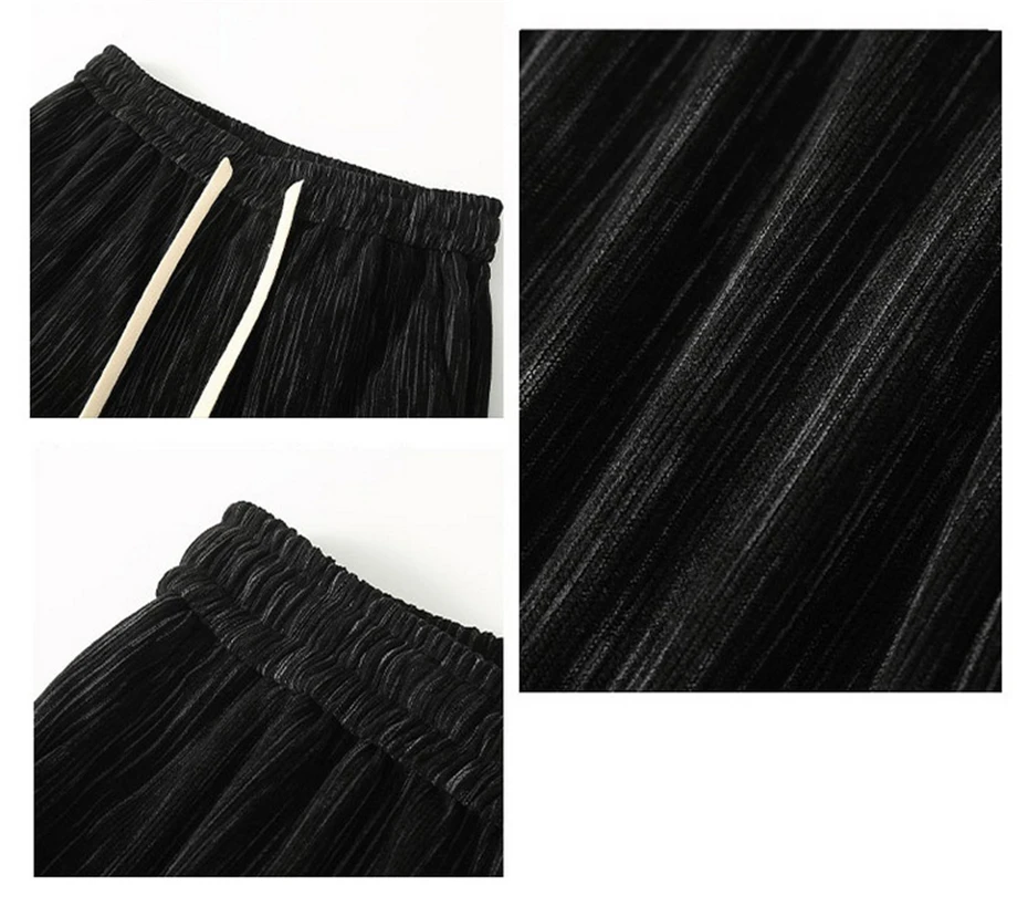 Description Picture 4 of itemSummer Cool Pants Men Plus Size 11XL 12XL Jogger Pants Fashion Casual Elastic Waist Trousers Male Big Size Bottom