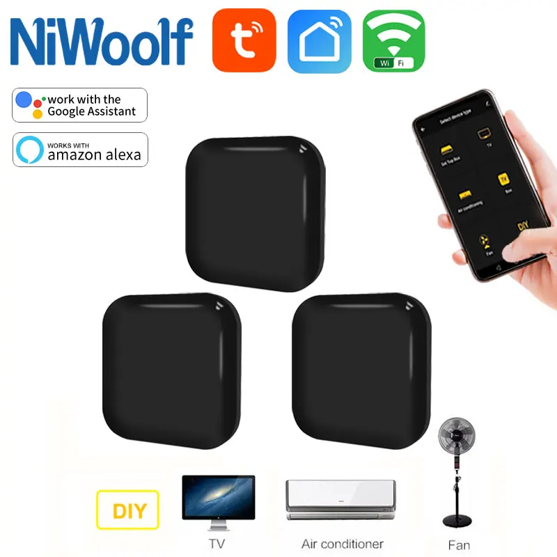 Universal Smart Remote Controller Wifi Ir Tuya Smart Life Ir Remote