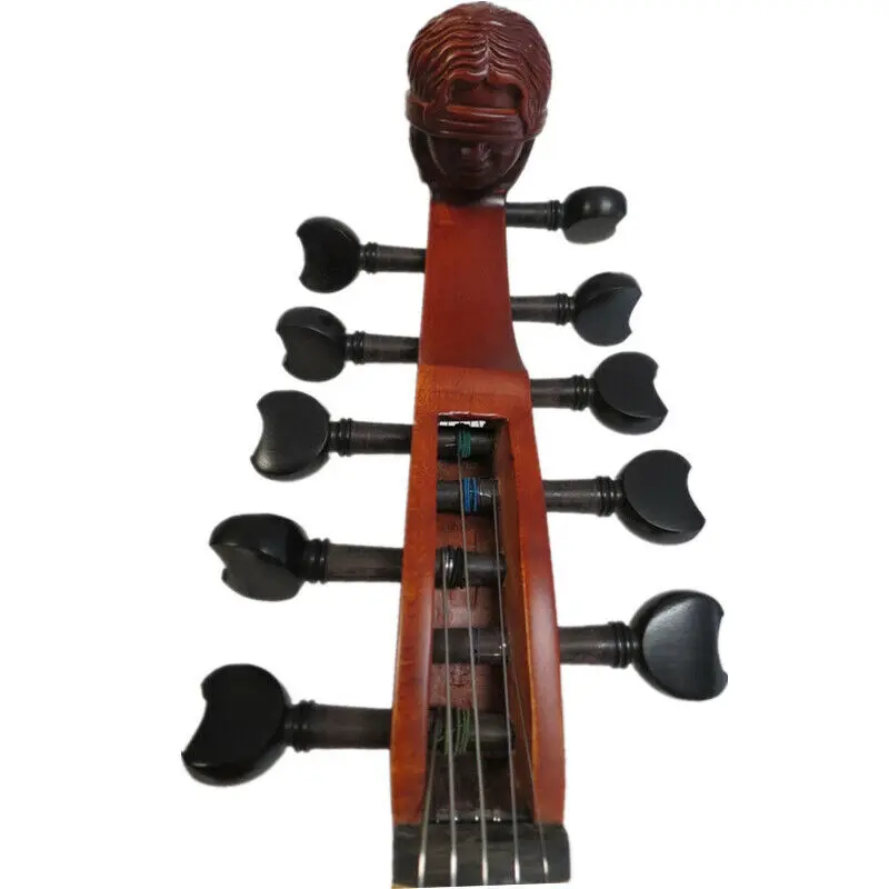 Baroque style SONG maestro 5X5 strings 14" Viola d&rsquo;Amore, whole maple #15200