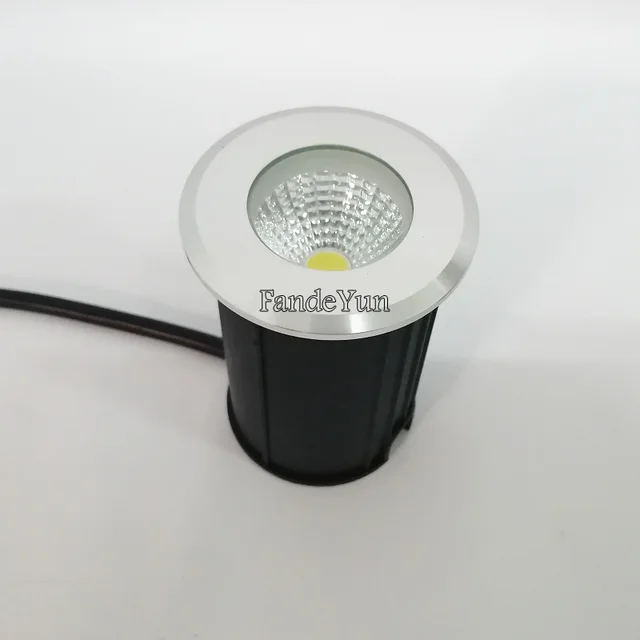 Spot lumineux LED encastrable dans le sol, imperméable conforme à la norme IP67, éclairage d'extérieur, luminaire de paysage, idéal pour un jardin, un sentier ou une cour, 10/12/15/18W, 220V DC 12V 6