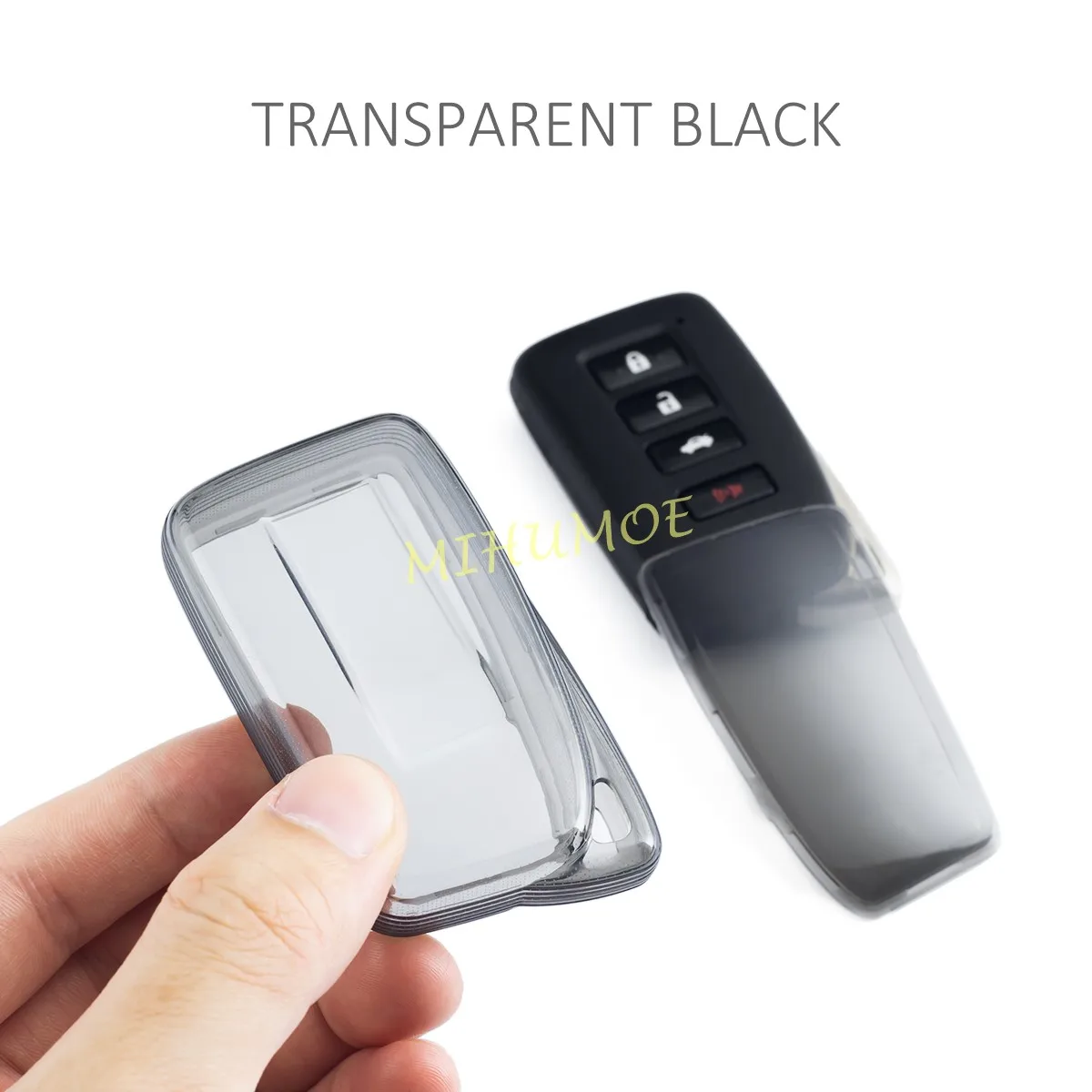 Transparent Car Key Fob Protector Set