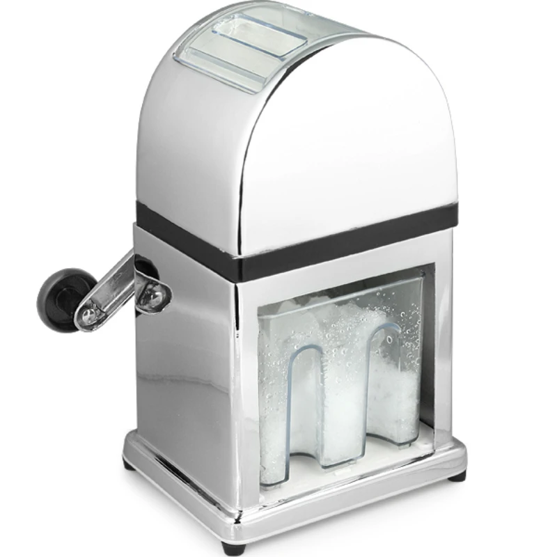 

Free shipping Bar hand ice crusher, commercial household ice shaver smoothie machine