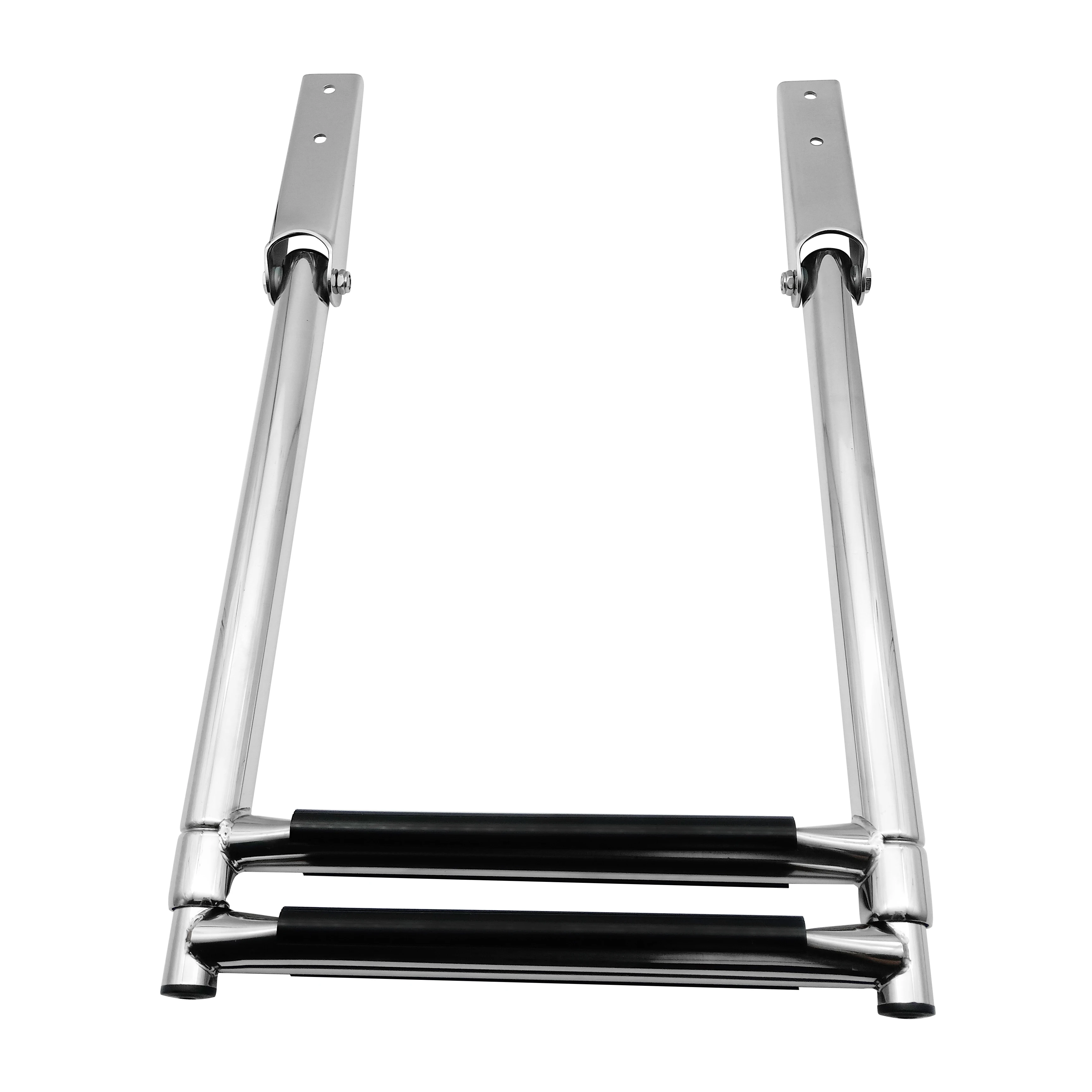 Boat Accessories marine Marine Stainless Steel Telescoping 2 Step Ladder Upper Swim Platform Boat Yacht acmer e10 laser cutting steel panel platform 440x440mm