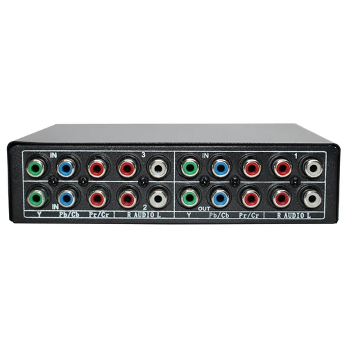 3 채널 5 RCA Ypbpr RGB 컴포넌트 선택기, AV 스위처 2