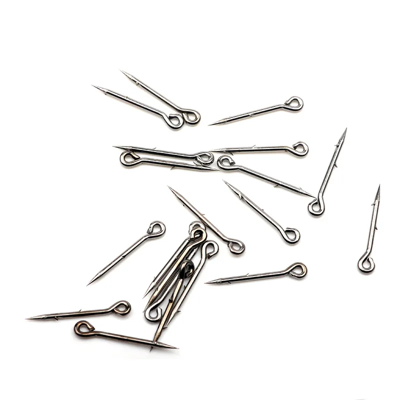 10 Teile/beutel Metall Köder Spike Karpfen Angeln Haken Köder Sting Boilies Pin Spike Made Mais Ronnie Haar Rig Karpfen Feeder Tackle – Detail 4