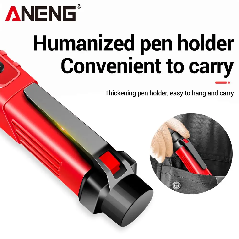 ANENG VD802 Smart Non-contact Digital Test Pen AC Voltage 12-1000V Detectors Current Electric Sensor Tester Tools