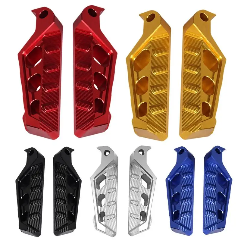 

Motorcycle Rear Foot Pedals Aluminum Motorbike Footrests Motorcycle Rear Passenger Footrest Rear Foot Pegs Pedal Accessories