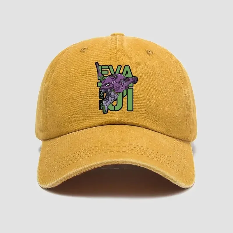 Neon Genesis Evangelion Cartoon-Inspired Baseball Hat - Festival Gift Edition