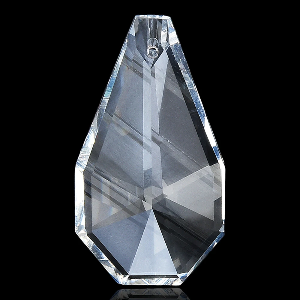 Hanging Crystal Pendant Suncatcher Clear Color Curtain Pendant Sun Catcher Glass Prism Outdoor Window Home Garden Decor