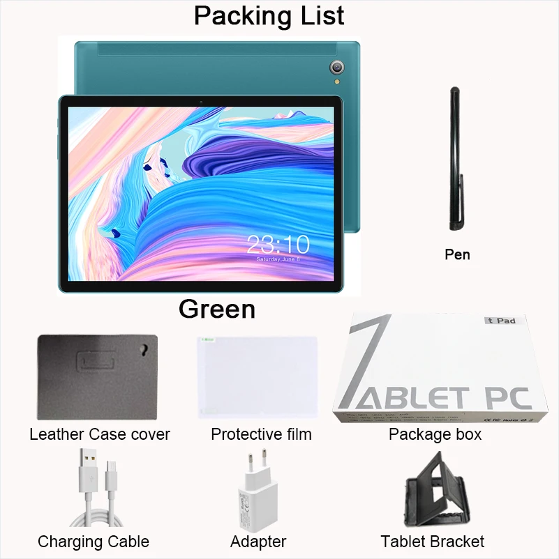 10 inch P30 HD Tablete 12GB RAM 512GB ROM Tablet Android 10.0 Tablette 10 Core WIFI 5G Tablet Dual SIM Tablets PC Global Version tablet computer docks & stands with vehicle mount Tablet Accessories