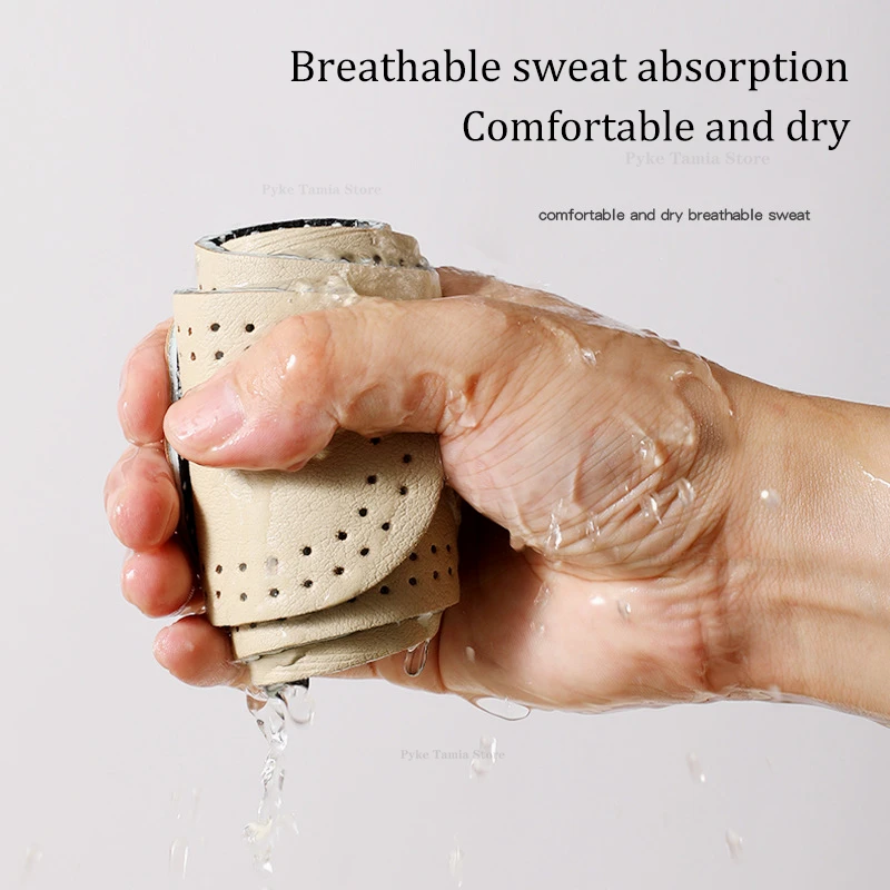 Kid Insole Kid Leather Soft Insole Children's Sneaker Shoes Pads Women's Sweat Absorbent Breathable Deodorant Feet Care Cushion Inserts
