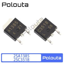 Amplificateur de puissance 2SA1385 A1385 2SC3518 C3518 TO252, 10 pièces, Tube Arduino Nano, Kit de bricolage, Circuit intégré électronique, livraison gratuite 