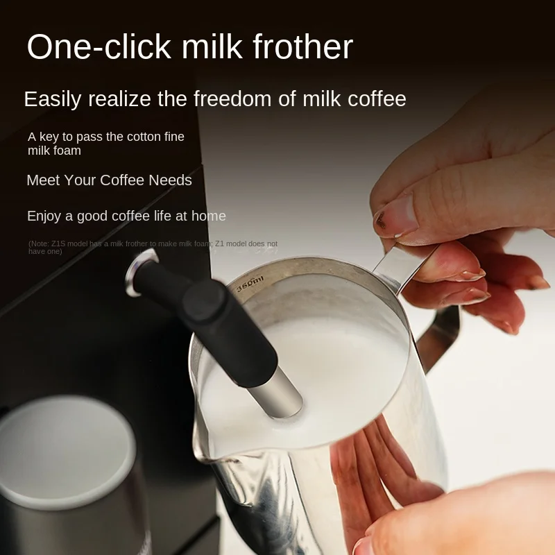 Household Small Auto Coffee Machine Milled Bean Smart Touch One-Click Italian American Style  Cafetera Expreso 3