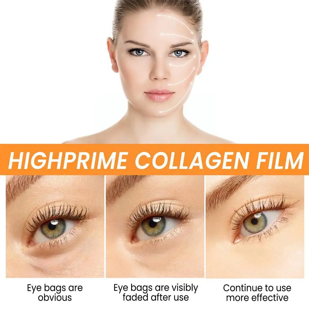Collagen Water Soluble Eye Mask Eye Care Remove Eye Circles Collagen Dark Patch Skin Care And Eye Bags P8Y5