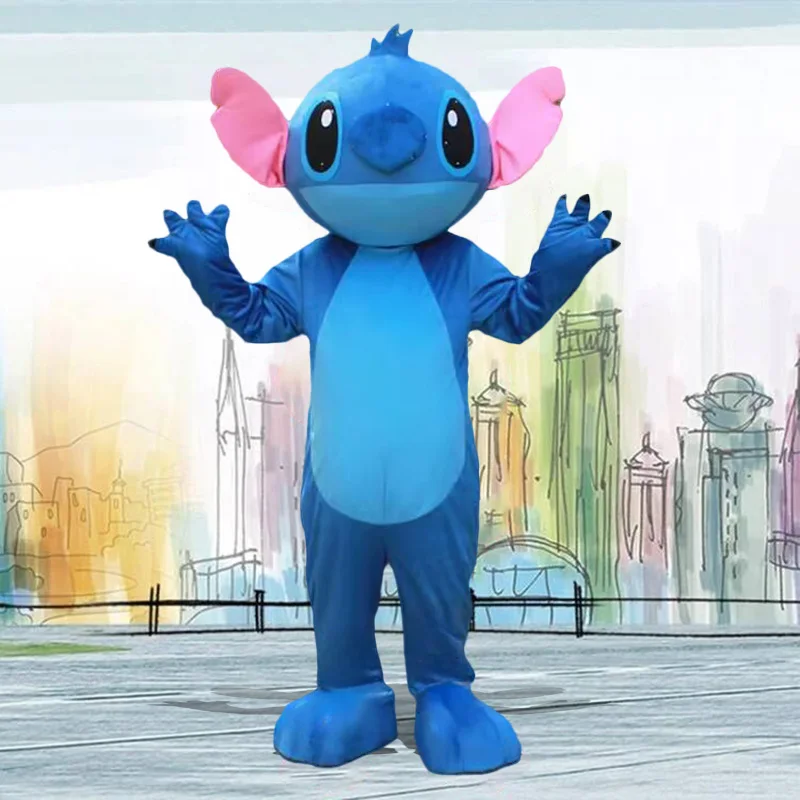 Lilo & Stitch Mascot Costume Adult Disney Cartoon Cosplay